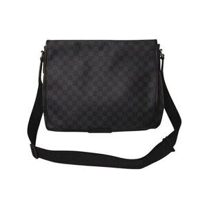 Louis Vuitton Daniel Shoulder Bag Damier Graphite Black